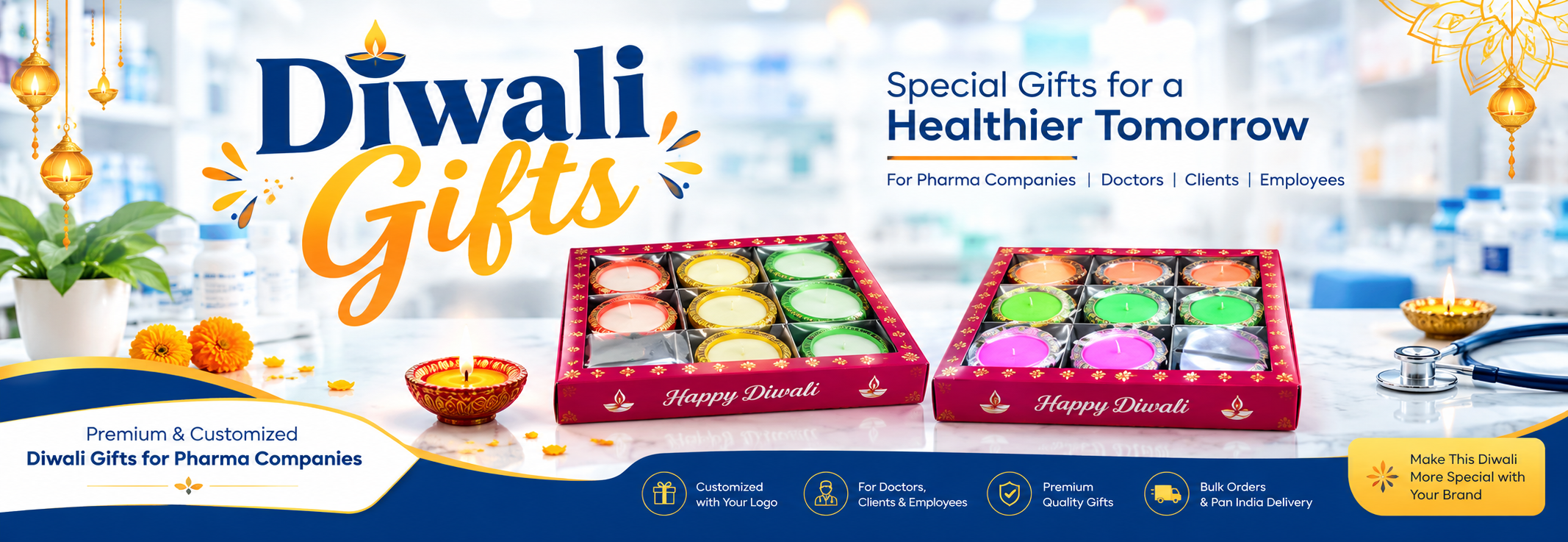 Pharma Unique Diwali Gifts Manufacturer