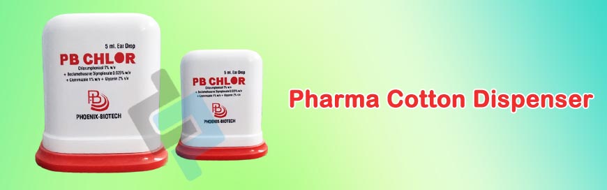 Pharma Cotton Dispenser Designing And Printing