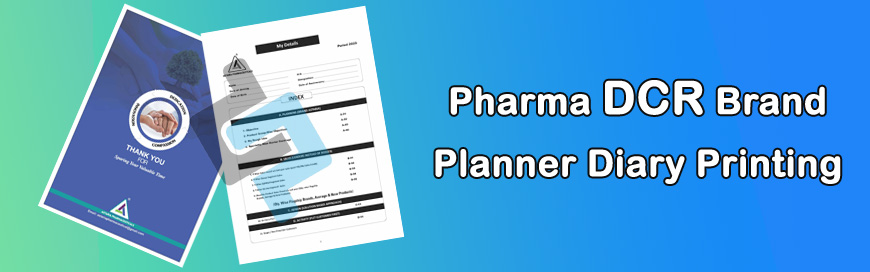 Pharma DCR Brand Planner Diary Printing