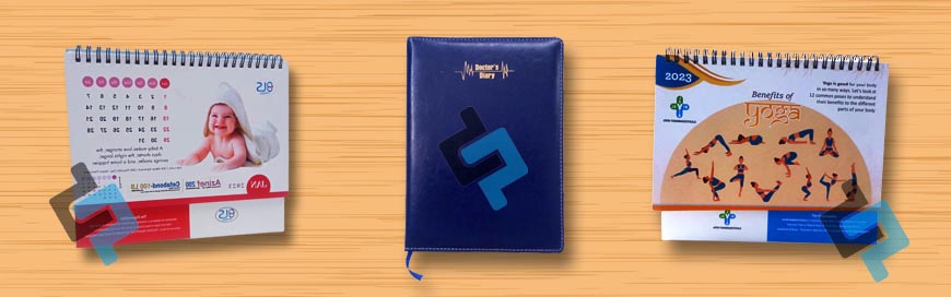 Pharma New Year Gift For Doctors Designing And Printing