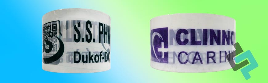 Pharma Packaging Tape Printing