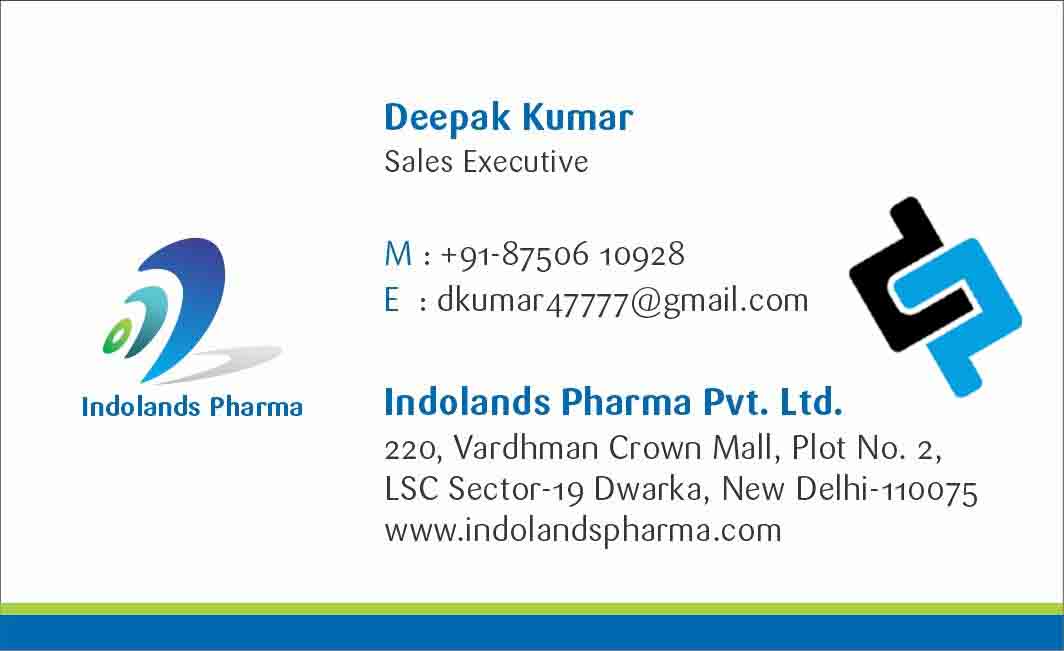 Visiting Card for MR